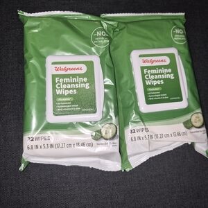 Walgreens Cleansing Wipes – 2 Pack (32 Ct Each) Sealed